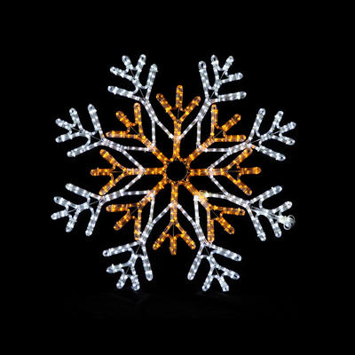 Christmas led snowflake lighted decoration,christmas street light